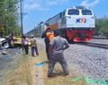 Perlintasan Kereta di Keras Wetan Ngawi Dipersempit Usai Terjadi Kecelakaan