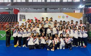 Raih Tujuh Emas, Wushu Jawa Tengah Panen Medali di PON 2024