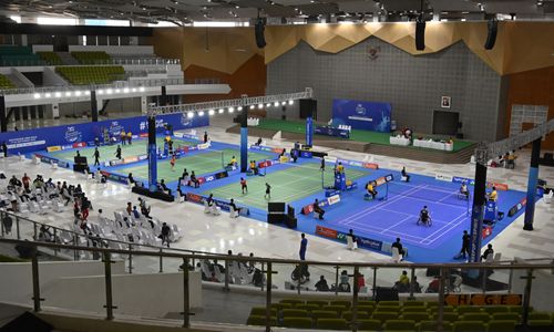 Atlet Ramai-Ramai Puji Pelaksanaan Hydroplus Indonesia Para Badminton International 2024