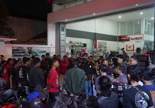 Honda Community Jateng Gelar Sosialisasi Honda Bikers Day 2024