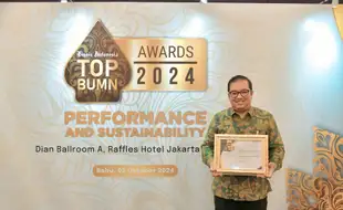 Keren, Pegadaian Raih 2 Penghargaan Bisnis Indonesia Top BUMN Awards 2024