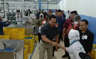 Sambangi Pabrik Tekstil di Karanganyar, Andika Perkasa Janjikan Ini