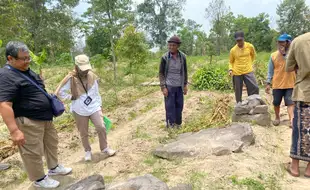 Ada Temuan Batu Lumpang di Tawangsari Boyolali, Diperkirakan Dulu Permukiman