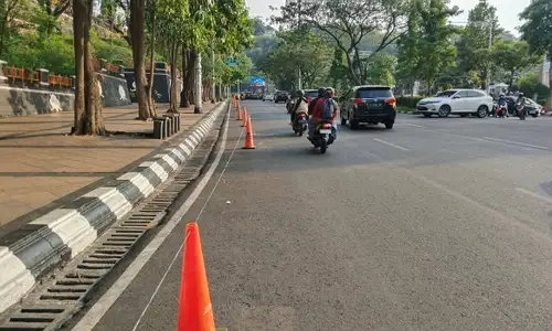 Catat! Nekat Parkir di Jalan Pahlawan Semarang, Siap-siap Kena Tilang