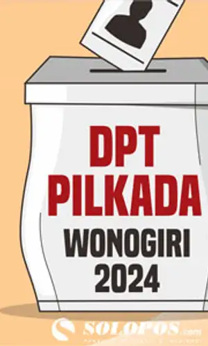 Daftar Pemilih Tetap Pilkada Wonogiri 2024 dan Sebarannya