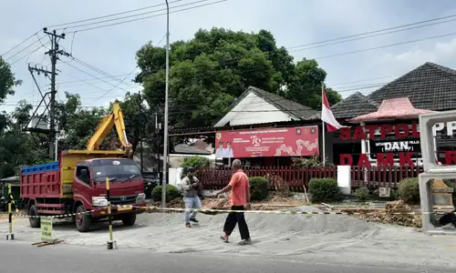 Percantik Wajah Wonogiri, Rp12,9 Miliar Digelontor untuk Tata Drainase & Trotoar