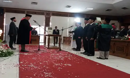 Tiga Pimpinan DPRD Kota Salatiga Dilantik, Ada Mantan Wali Kota Salatiga