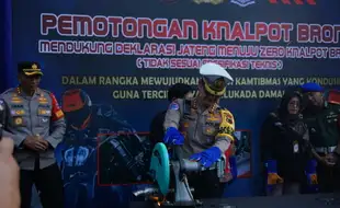 Dorong Kampanye Damai, Polda Jateng Deklarasi Zero Knalpot Brong di Solo