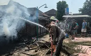 Kerugian 3 Rumah Kebakaran di Kalijambe Sragen Rp150 Juta, Ini Penyebabnya