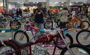 Ratusan Motor Kustom Keren Mejeng di Kustomfest 2024 JEC Yogyakarta