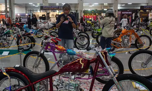 Ratusan Motor Kustom Keren Mejeng di Kustomfest 2024 JEC Yogyakarta