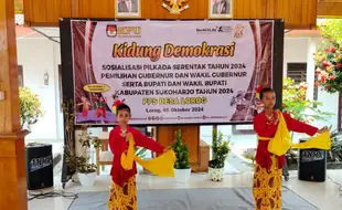 Genjot Partisipasi Pemilih, KPU Sukoharjo Geber Kidung Demokrasi di 12 Kecamatan