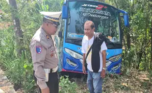 Bus Rombongan Wisata Asal Klaten Kecelakaan di Gunungkidul, Begini Kondisinya