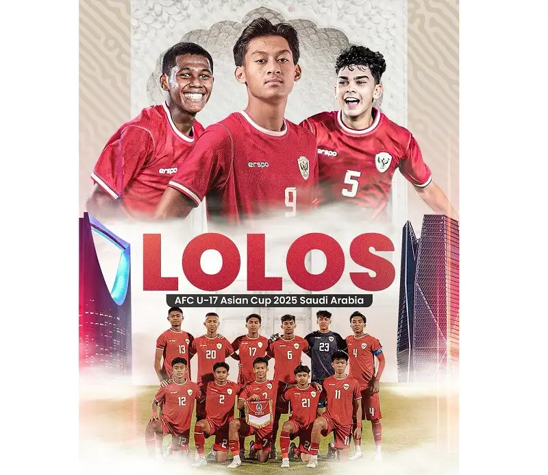 Indonesia Lolos Piala Asia U-17 2025, Ini 14 Negara Asia Calon Lawan Garuda Muda