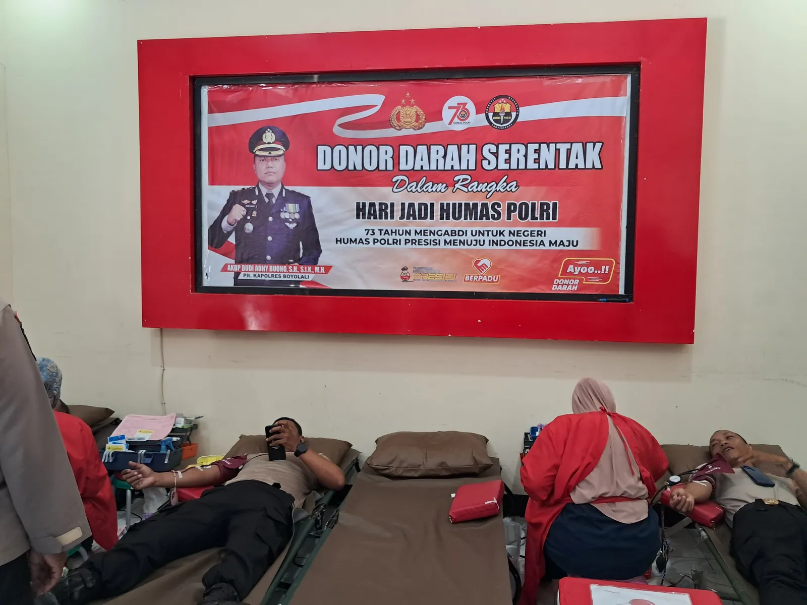 Polres Boyolali Imbau Masyarakat Bijak Gunakan Medsos dan Tepis Hoaks