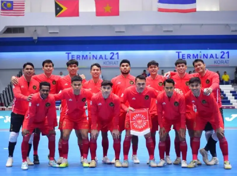 Timnas Futsal Indonesia Puncaki Grup B Piala AFF 2024 seusai Bantai Kamboja 9-0