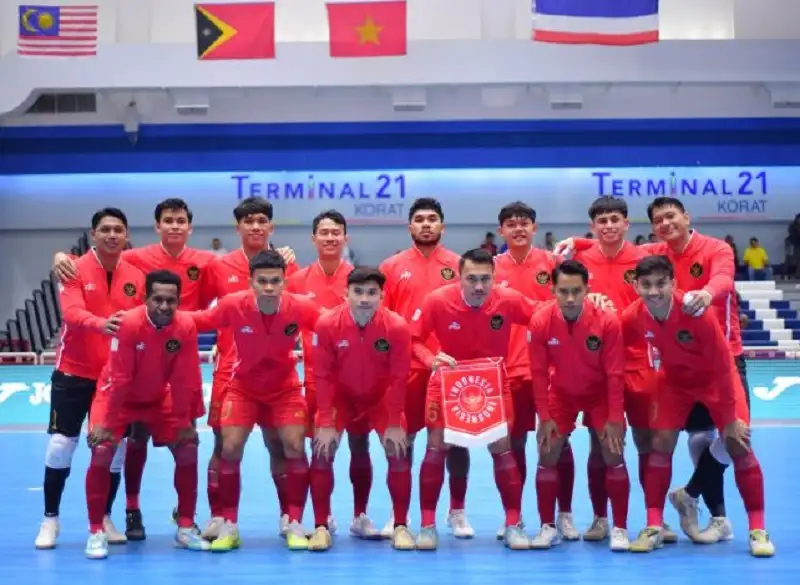 Tim Garuda Lolos ke Semifinal Piala AFF Futsal 2024 sebagai Juara Grup B