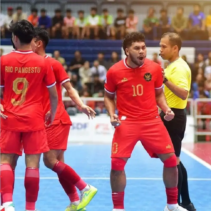 Timnas Futsal Indonesia Melaju ke Final usai Menghajar Tuan Rumah Thailand 5-1