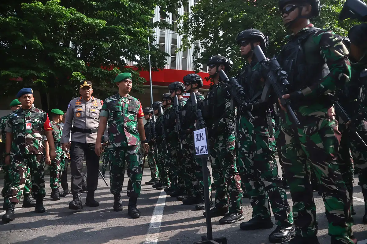 2.500 Personel Gabungan Siap Amankan Kedatangan Wapres Gibran & Pilkada Solo