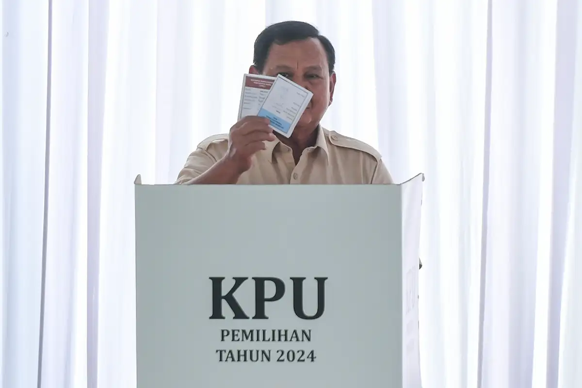 Presiden Prabowo Pantau Hasil Quick Count Pilkada Serentak 2024