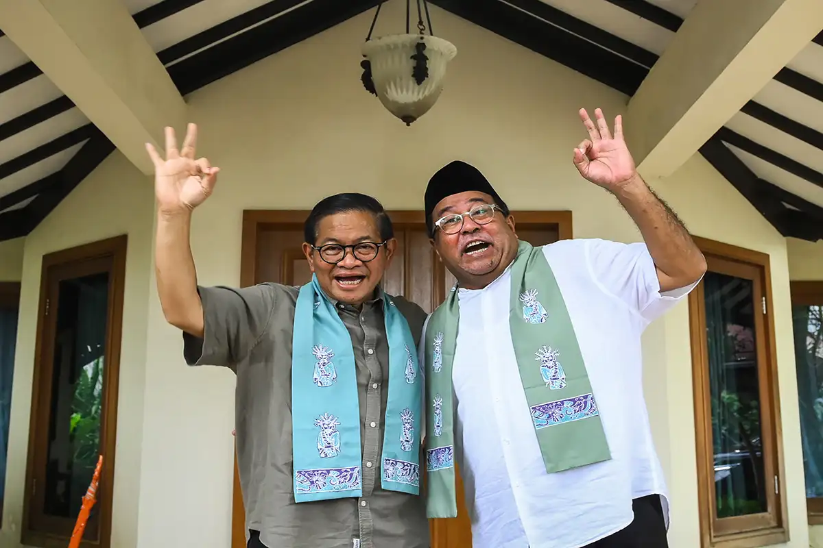 Pramono Anung-Rano Karno Deklarasi Kemenangan Pilgub Jakarta 2024