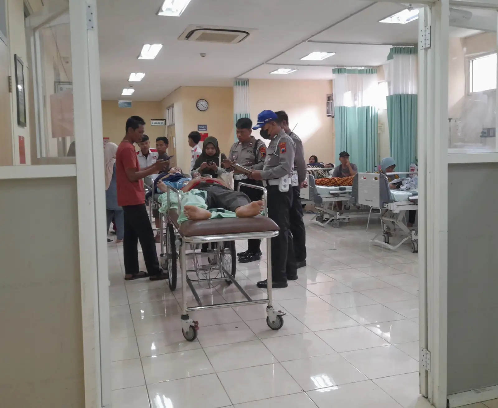 Ini Penyebab Lakalantas Beruntun di Sambungmacan Sragen