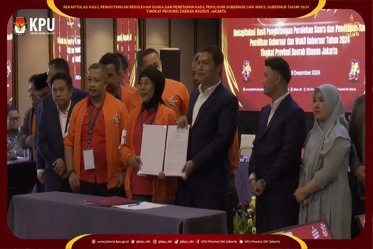 Saksi RIDO Walk Out & Dharma-Kun Tolak Tanda Tangan Hasil Pilkada Jakarta 2024