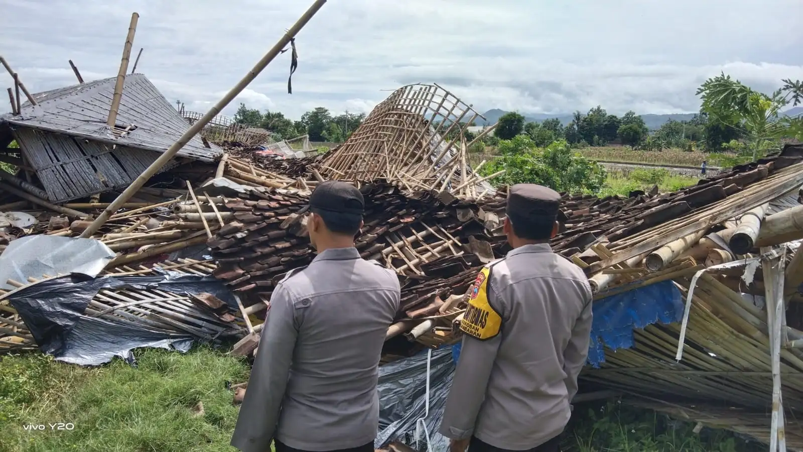 Angin Kencang Terjang 5 Kecamatan di Klaten, Pohon Ambruk, Kandang Ayam Roboh