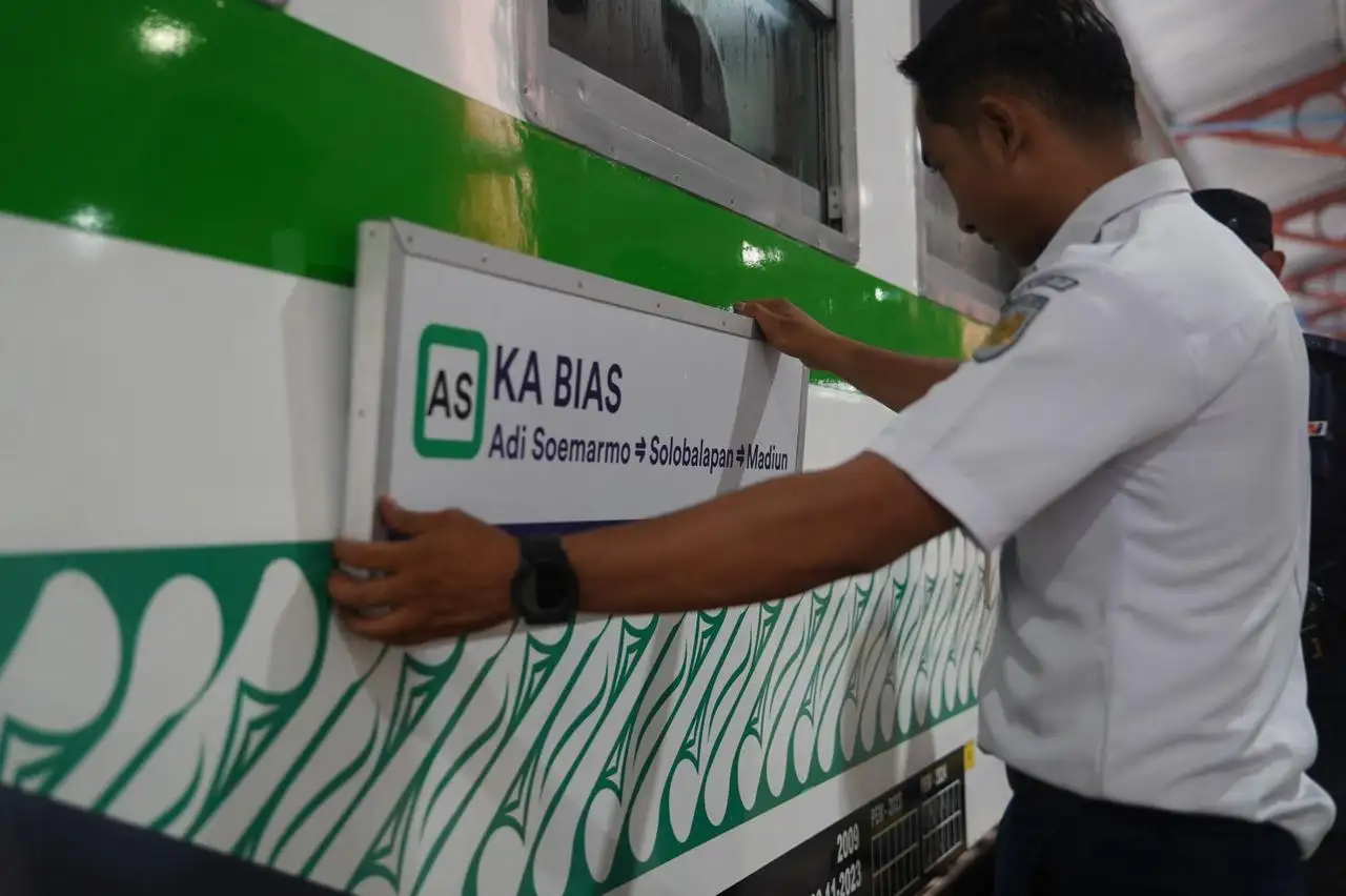 Ada 5 Kali Perjalanan Sehari, Ini Jadwal KA BIAS Relasi Madiun-Solo