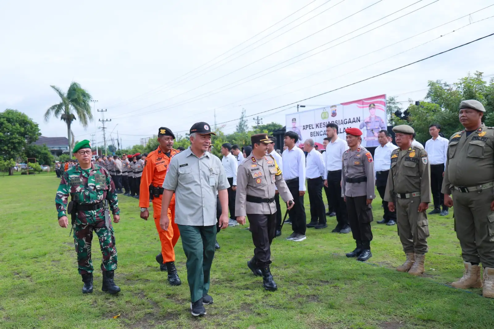 Polres Klaten Gelar Apel Kesiapsiagaan Hadapi Puncak Musim Hujan