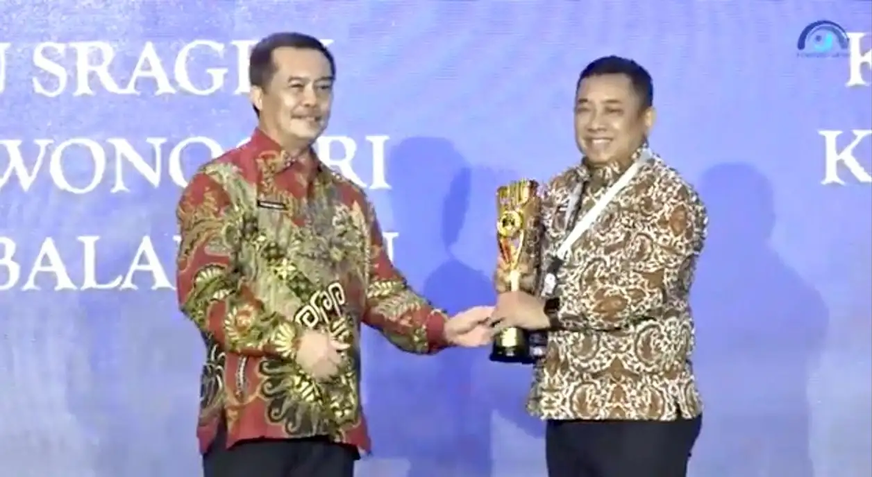 5 Kali Berturut-turut, Wonogiri Dinobatkan Jadi Kabupaten Terinovatif Ajang IGA