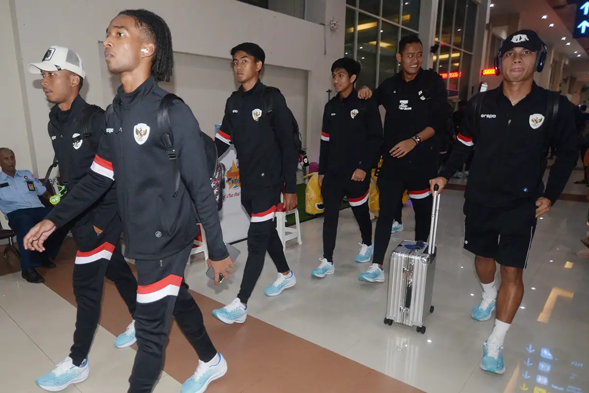 Timnas Indonesia Tiba di Solo Jelang Laga Lawan Laos di Piala AFF 2024