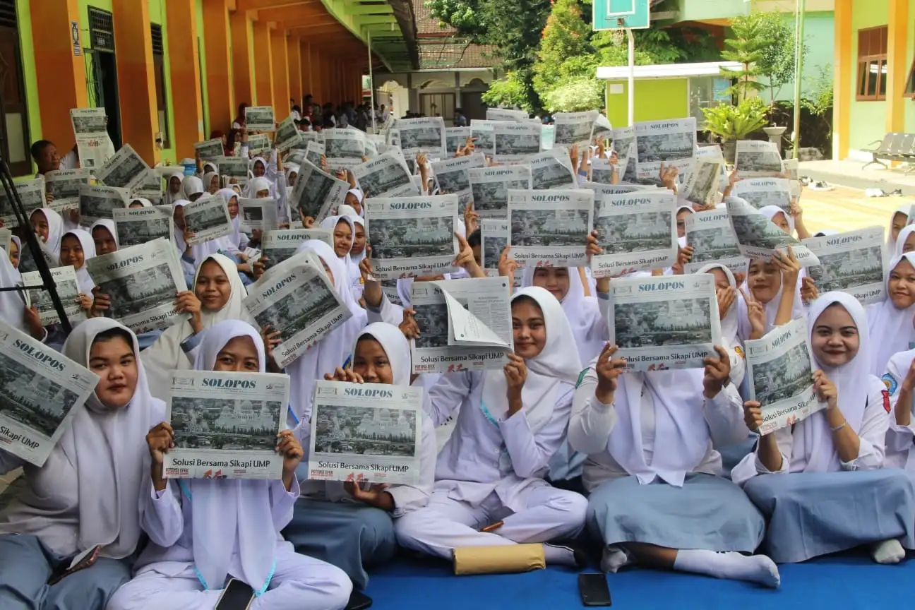 Ayo Membaca, SMK Muhammadiyah Delanggu Gembleng Bentuk Cerdas, Kritis & Kreatif
