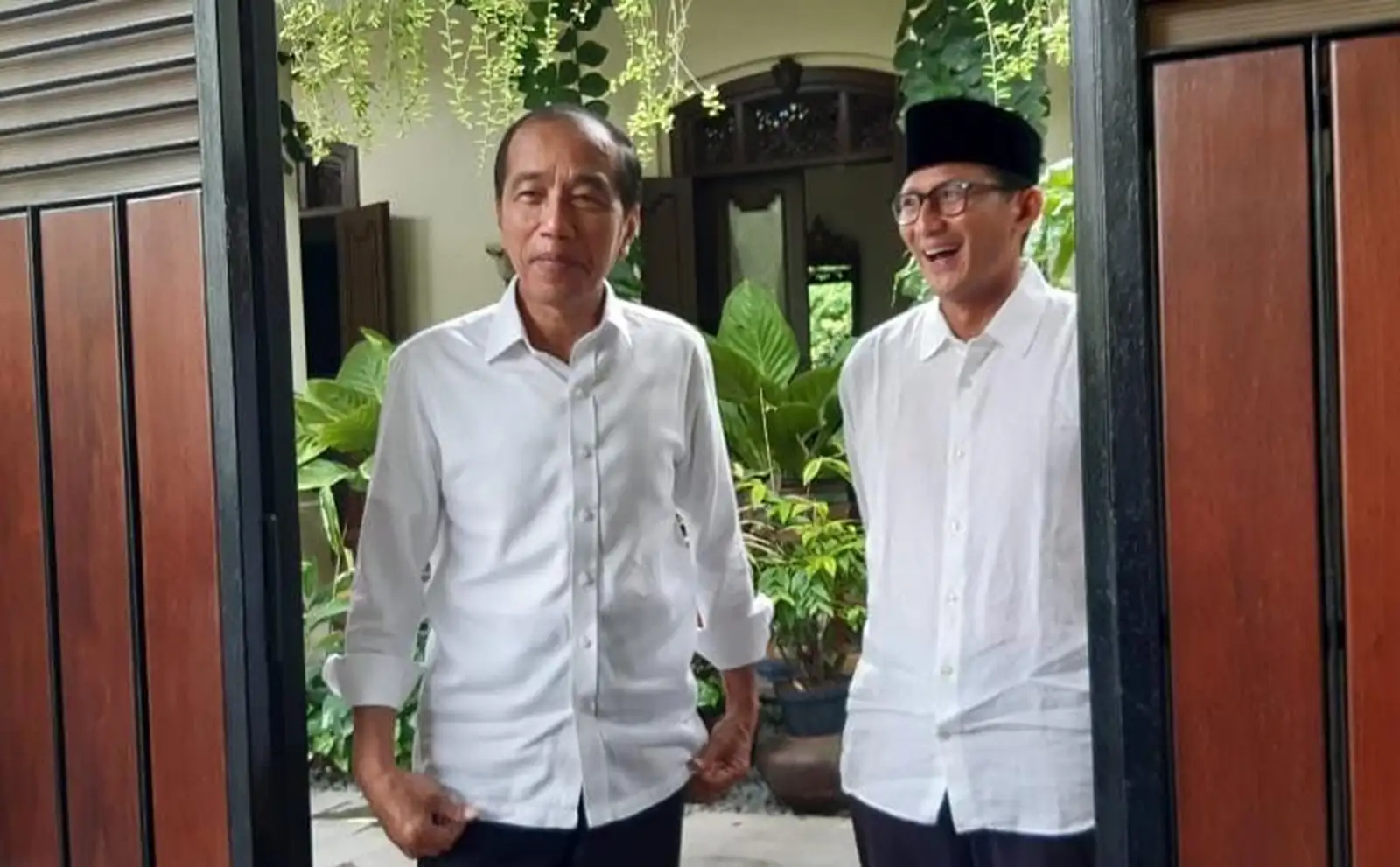 Hadiri Pernikahan Rio Haryanto, Sandiaga Uno sekalian Sowan Jokowi di Solo