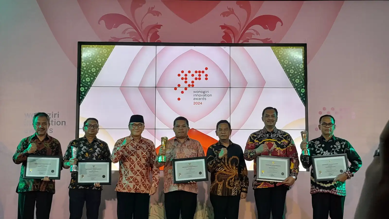 Dinkes hingga SMPN 2 Girimarto, Ini Daftar Juara Wonogiri Innovation Awards 2024