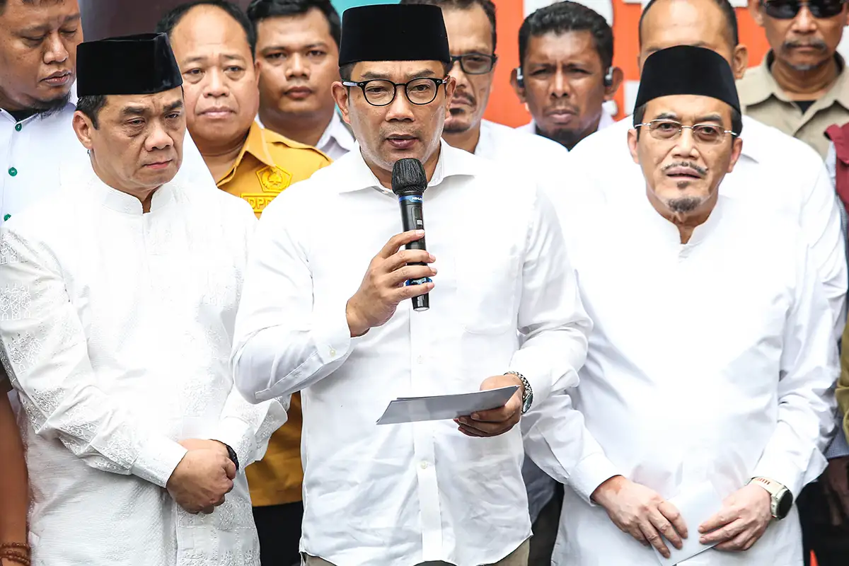 Pasangan Ridwan Kamil-Suswono Terima Hasil Pilkada Jakarta 2024