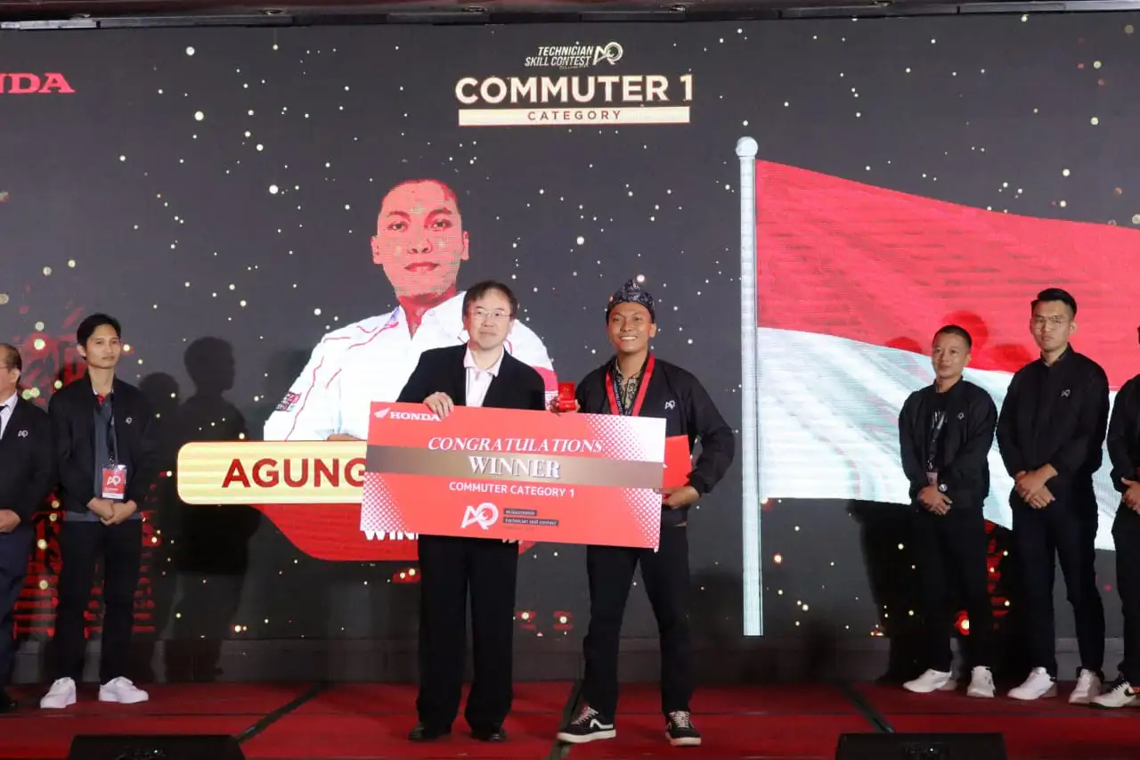 Teknisi AHASS Astra Motor Jateng Raih Juara Umum Kompetisi Asia Oceania