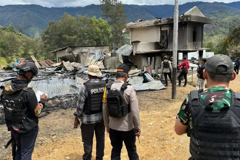 Penyerangan KKB di Lanny Jaya, Dua Polisi Meninggal dan Satu Warga Sipil Terluka