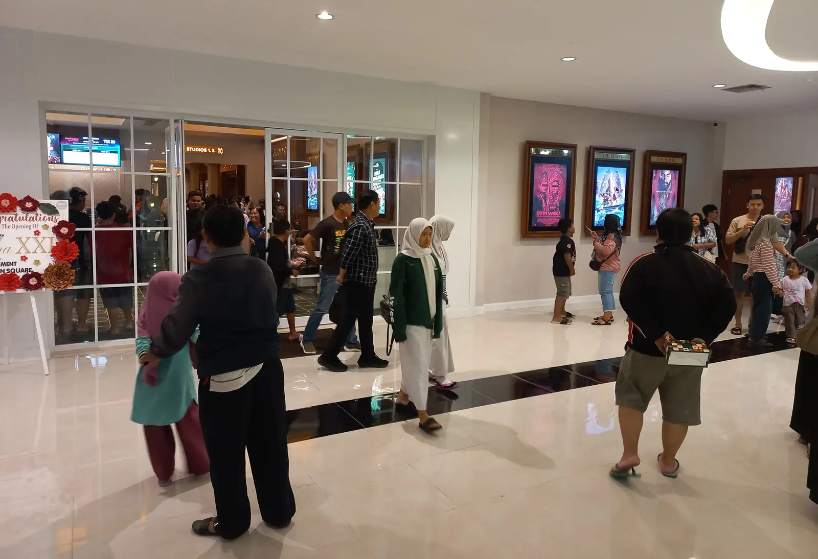 Hari Perdana Buka, Bioskop XXI di Klaten Town Square Langsung Diserbu Penonton