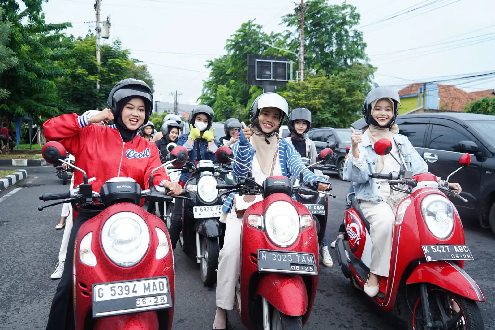 Anak Muda Semarang Meriahkan Peluncuran New Honda Scoopy Jawa Tengah