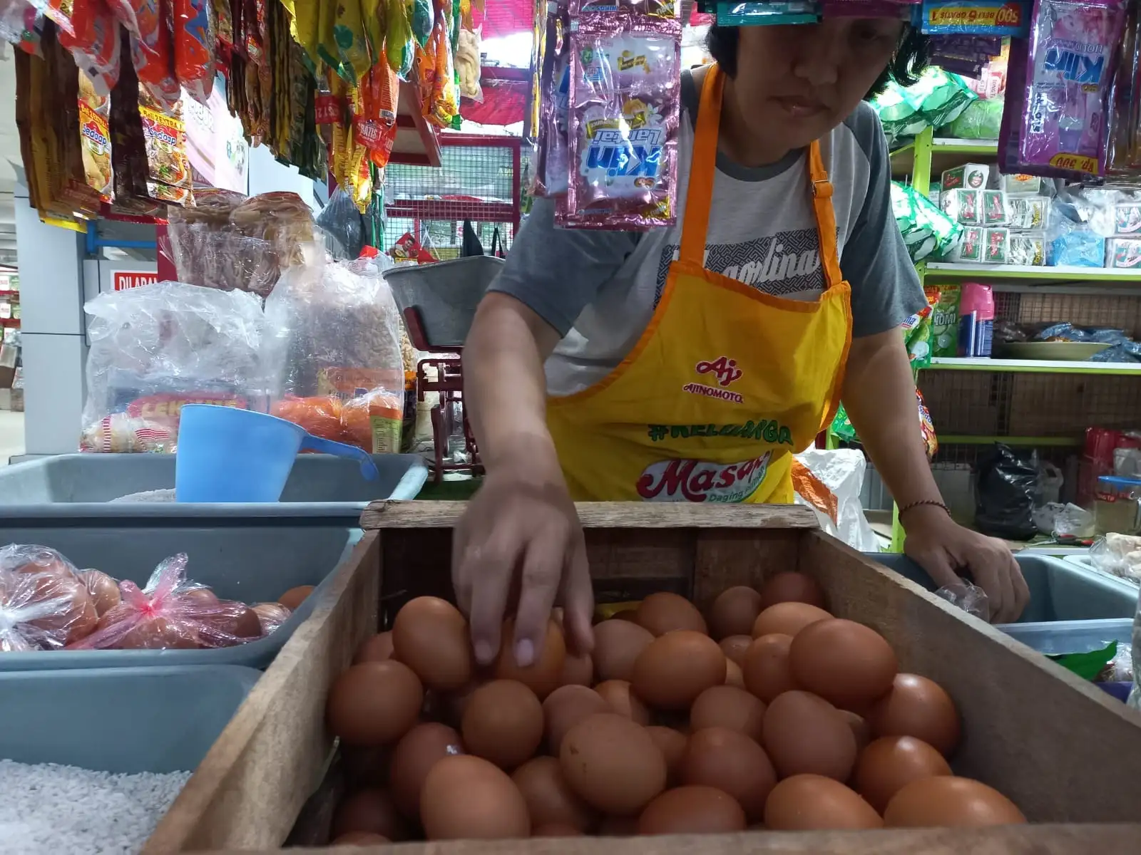 Harga Sembako di Klaten Naik jelang Nataru, Telur Tembus Rp30.000 per Kilogram
