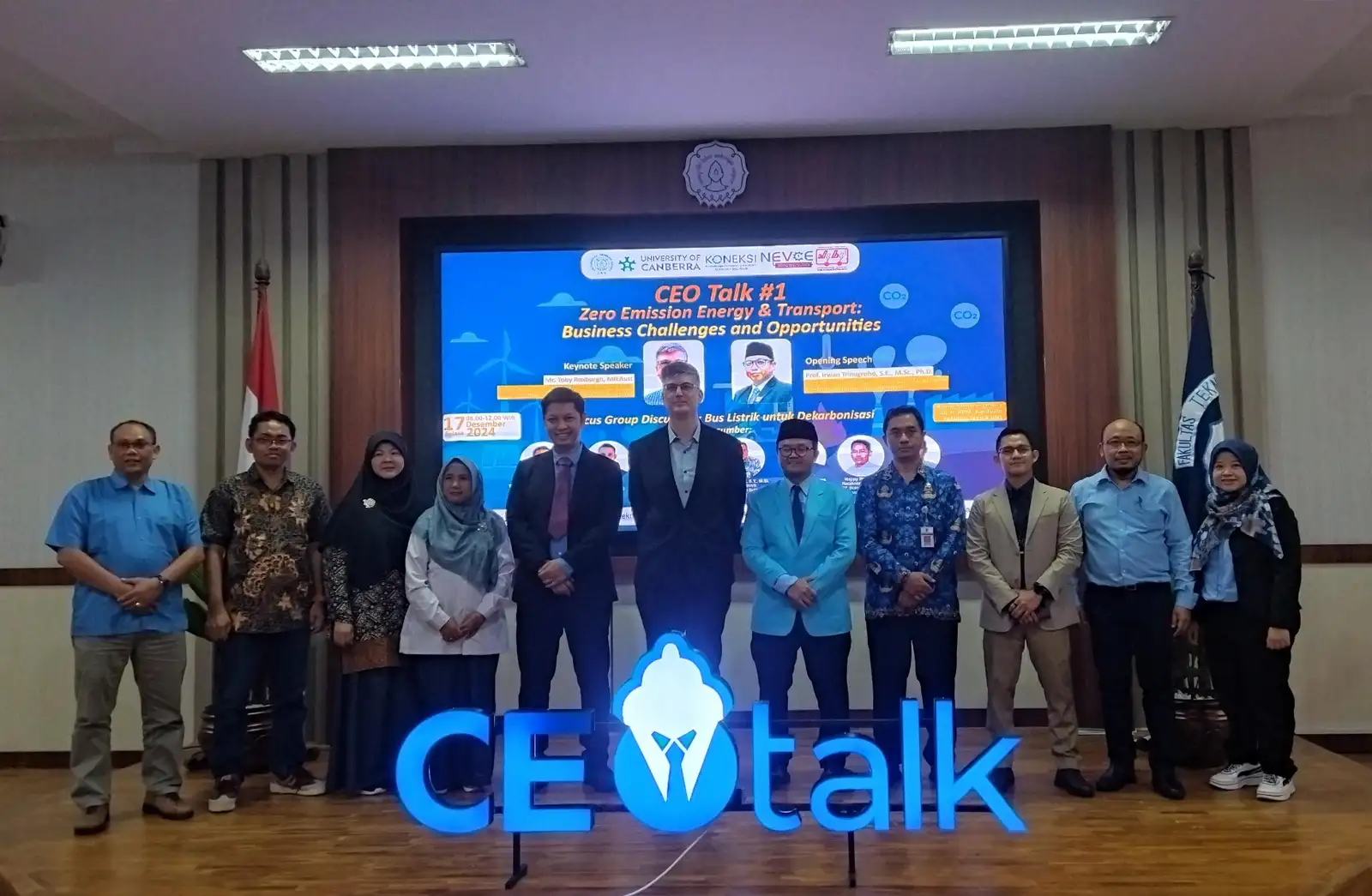 Luncurkan CEO Talk, FT UNS Solo Hadirkan Chair and Co-Founder NEVCE Australia