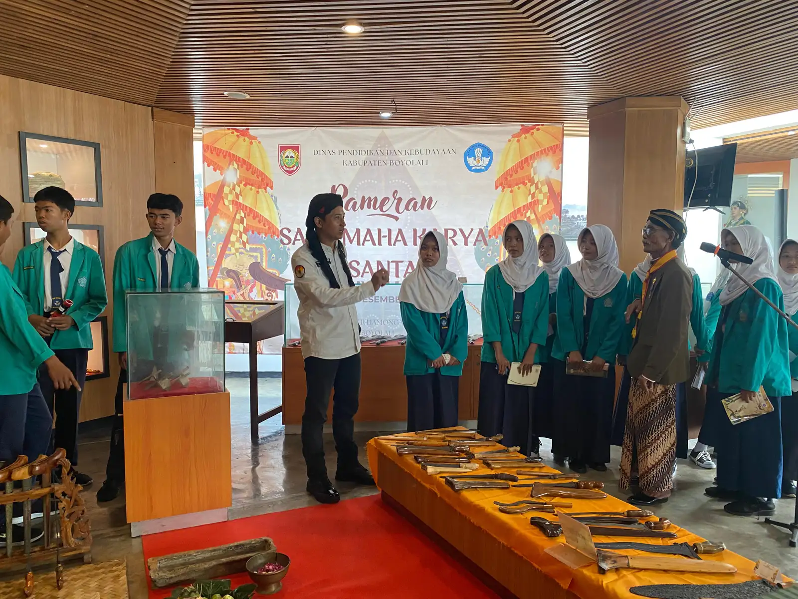 Keris Tua dari Zaman Majapahit Dipamerkan di Museum Hamong Wardoyo Boyolali