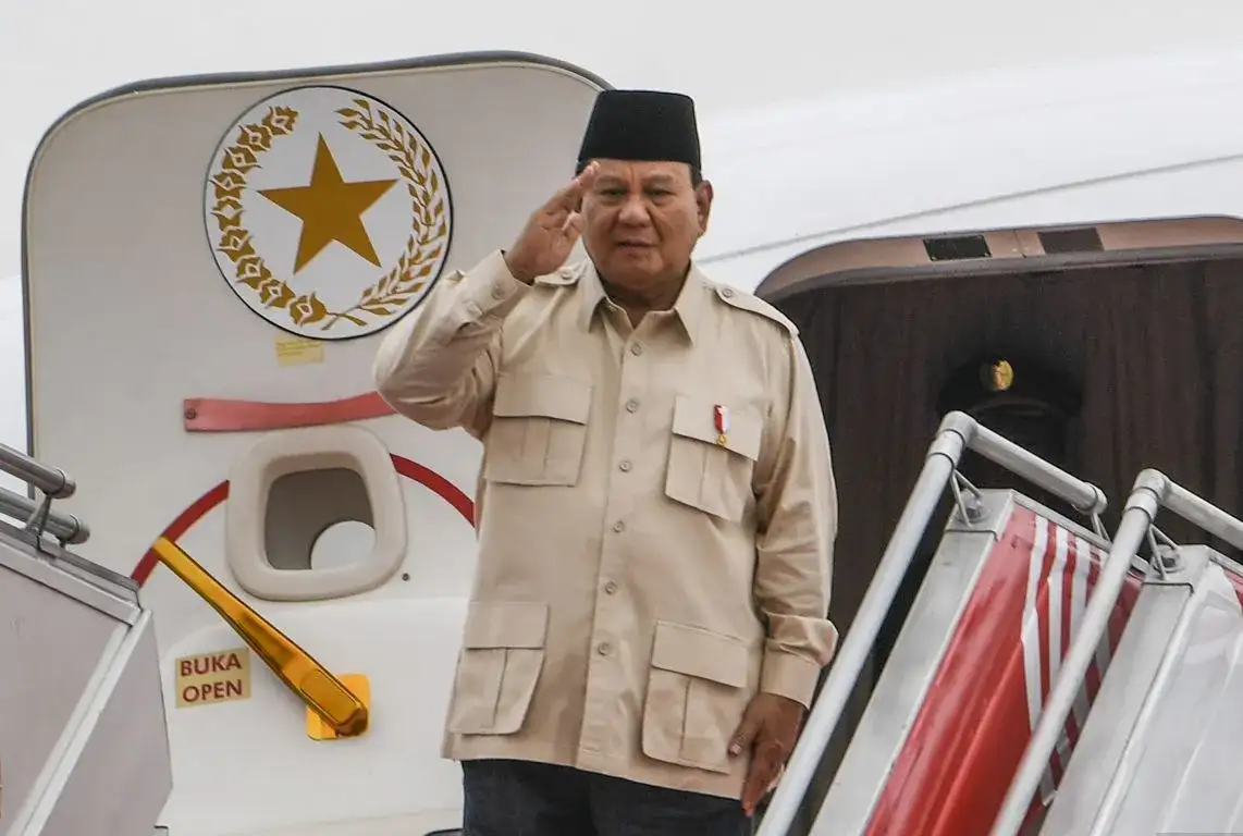 Prabowo Lawatan ke Mesir, Tugas Kepresidenan Diserahkan ke Gibran