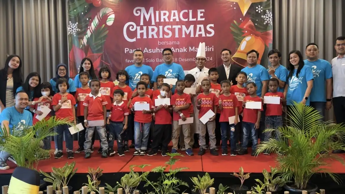 Favehotel Solo Bagikan Sukacita Natal Bersama Panti Asuhan Anak Mandiri