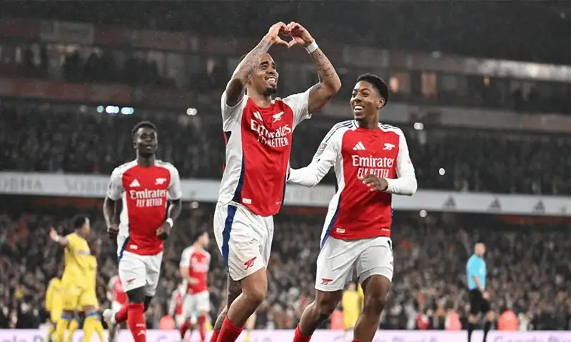 Gacor! Hattrick Gabriel Jesus Bawa Arsenal ke Semifinal Carabao Cup