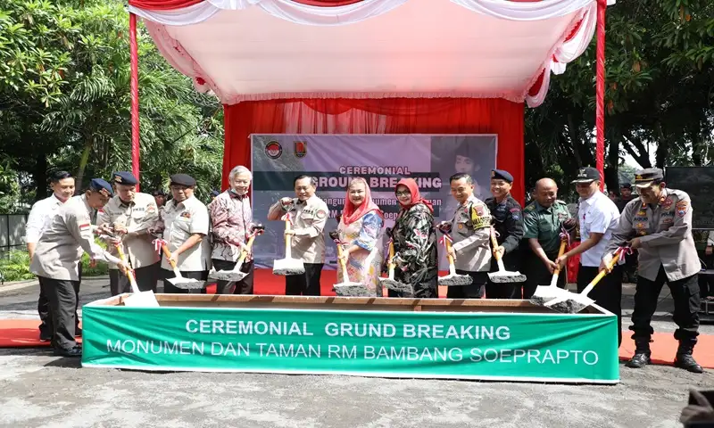 Inilah Monumen Pejuang yang Akan Dibangun Pemkot bersama Keluarga Besar Brimob