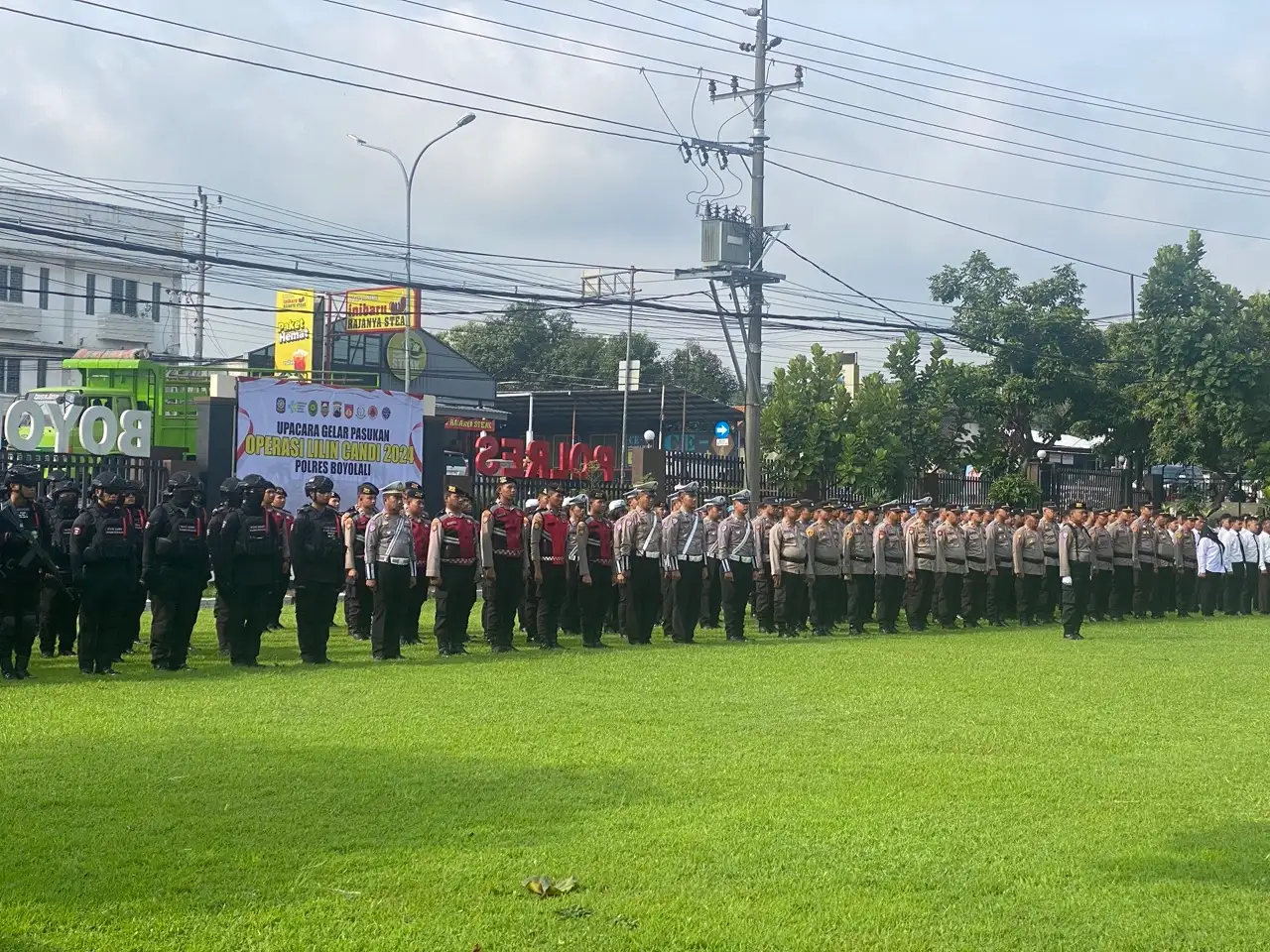 10 Pospam Didirikan, 400 Personel Gabungan Amankan Nataru di Boyolali