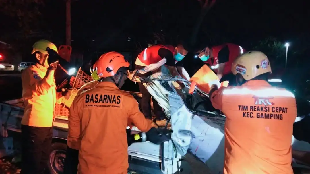 Grand Max Terguling di Bantul, Warga Sleman Meninggal Dunia