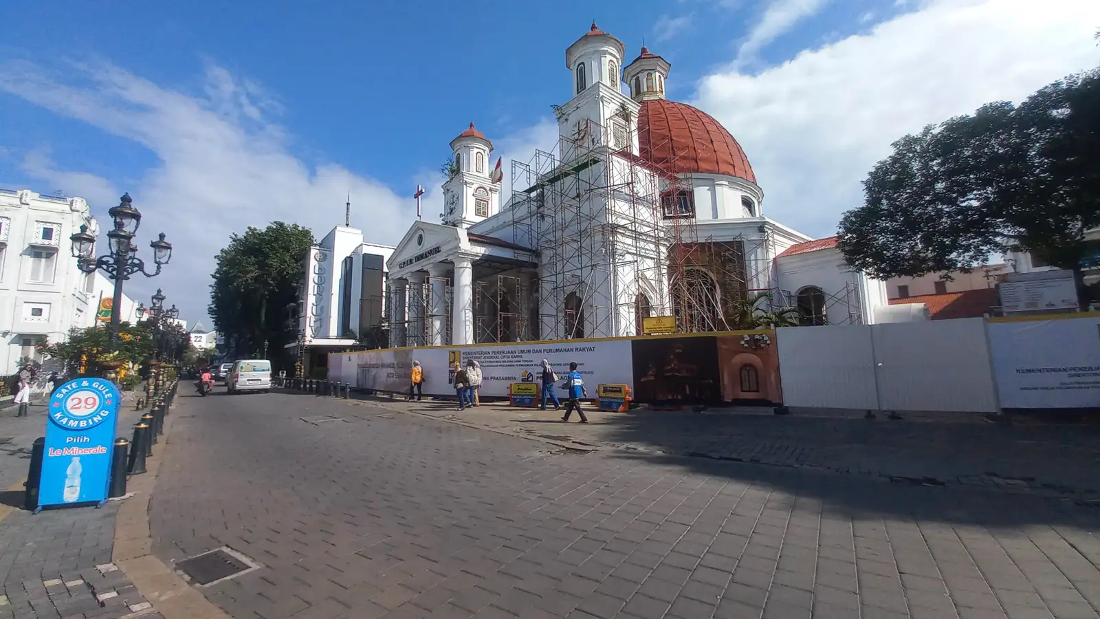 Revitalisasi Gereja Blenduk Semarang Dikebut, Ditarget Rampung Sebelum Natal